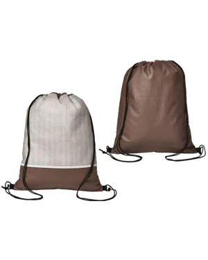 Prime Line BG128 Delphine Non-Woven Drawstring Backpack