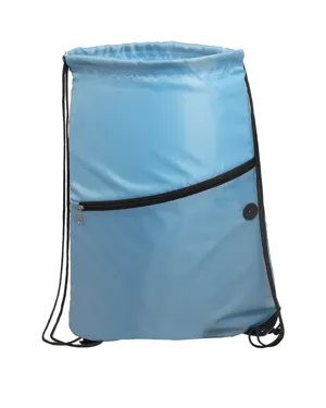 Prime Line BG229 Incline Drawstring Backpack With Zipper