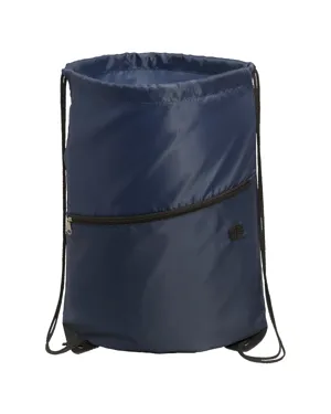 Prime Line BG229 Incline Drawstring Backpack With Zipper