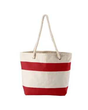 Prime Line BG420 Cotton Resort Tote With Rope Handle