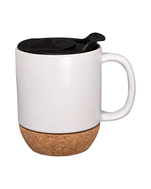 Prime Line CM210 14oz Ceramic Mug With Cork Base