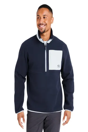 Puma 628407 Mens Fleece Quarter-Zip