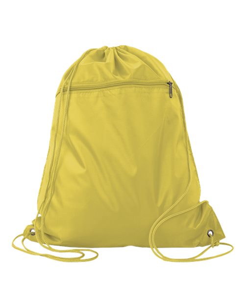 Q-Tees Q135200 Polyester Cinchpack