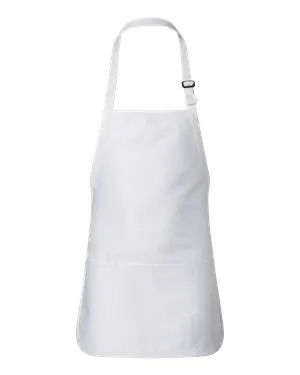 Q-Tees Q4250 Full-Length Apron with Pouch Pocket