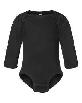 Rabbit Skins 4421 Infant Fine Jersey Long Sleeve Bodysuit
