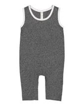 Rabbit Skins 4492 Infant Harborside Mélange Tank Romper