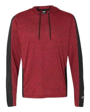 Rawlings 8199 Performance Cationic Hooded Pullover T-Shirt