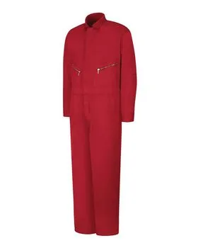 Red Kap CC18L Zip-Front Cotton Coverall Long Sizes