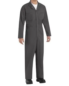 Red Kap CT10L Twill Action Back Coverall Long Sizes