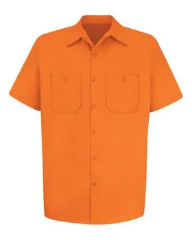 Red Kap SC40 Cotton Short Sleeve Uniform Shirt