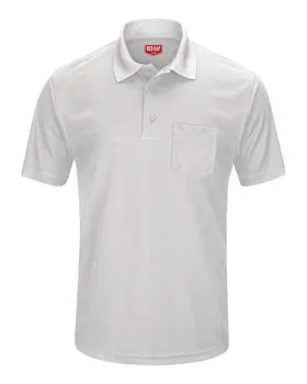 Red Kap SK98 Short Sleeve Performance Knit Pocket Polo