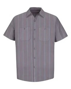 SP24T Red Kap Industrial Short Sleeve Work Shirt Tall Sizes