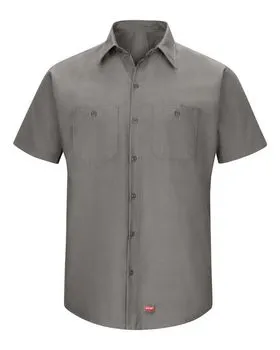 SX20L Red Kap Mimix Short Sleeve Workshirt - Long Sizes