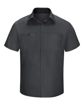 Red Kap SY42 Performance Plus Short Sleeve Shirt with Oilblok Technology