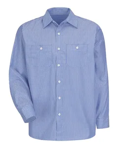 Red Kap SP10L Premium Long Sleeve Work Shirt Long Sizes