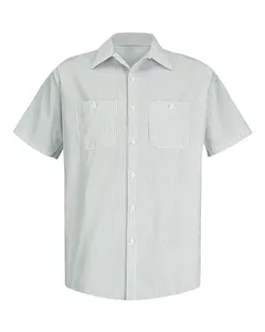 Red Kap SP20L Premium Short Sleeve Work Shirt Long Sizes