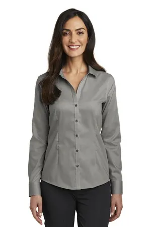 Red House RH250 Ladies Pinpoint Oxford Non-Iron Shirt.