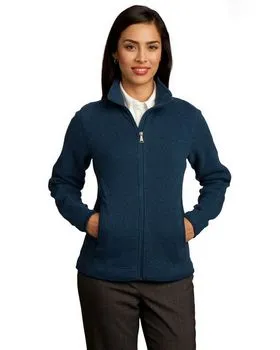 Red House RH55 - Ladies Sweater Fleece Full-Zip Jacket.