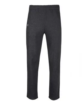 Russell Athletic 82PNSM Cotton Rich Fleece Open Bottom Sweatpants with Pockets