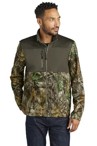 Russell Outdoors RU601  Realtree Atlas Colorblock Soft Shell