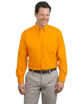 Port Authority S608ES Extended Size Long Sleeve Easy Care Shirt.