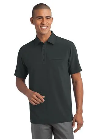 Port Authority S650 Ultra Stretch Pocket Polo.