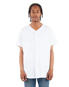 Shaka Wear SHBBJ Adult 7.5 oz., 100% US Cotton Baseball Jersey