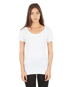 Simplex Apparel SI1030 Ladies Combed Ring-Spun Cotton Scoop T-Shirt