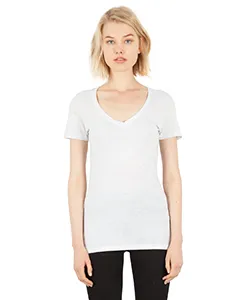 Simplex Apparel SI3020 Ladies 4.6 oz. Tri-Blend Deep V-Neck T-Shirt