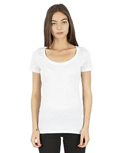 Simplex Apparel SI3030 Ladies 4.6 oz. Tri-Blend Scoop Neck T-Shirt