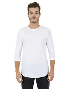 Simplex Apparel SI3660 Unisex 4.6 oz. Tri-Blend 3/4-Sleeve Raglan T-Shirt