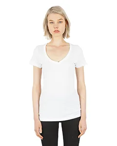 Simplex Apparel SI4020 Ladies 4.6 oz. Modal Deep V-Neck T-Shirt