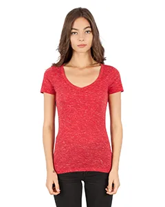 Simplex Apparel SI5020 Ladies 4.3 oz. Caviar Deep V-Neck T-Shirt