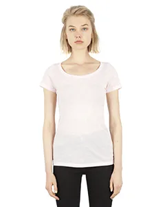 Simplex Apparel SI5030 Ladies 4.3 oz. Caviar Scoop Neck T-Shirt