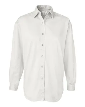 Sierra Pacific 5201 Womens Long Sleeve Cotton Twill Shirt