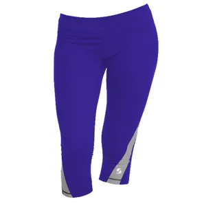 Soffe 1186V Dri Women's Color Block Capri