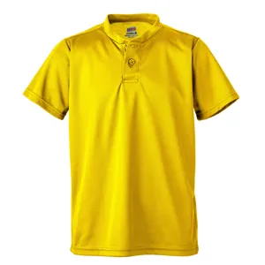 Soffe 996Y YTH DRI 2 BTN HENLEY POLY