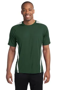 Sport-Tek TST351  Tall Colorblock PosiCharge Competitor Tee.