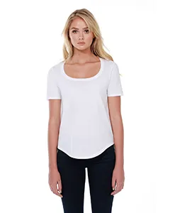 StarTee ST1019 Ladies 3.5 oz., 100% Cotton U-Neck T-Shirt