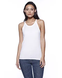 StarTee ST1483 Ladies CVC Halter Tank Top