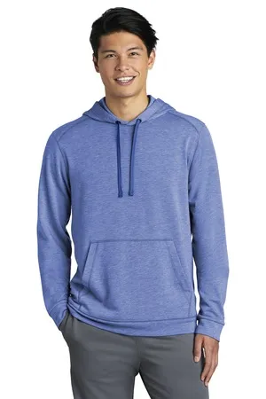 Sport-Tek ST296 PosiCharge Tri-Blend Wicking Fleece Hooded Pullover.