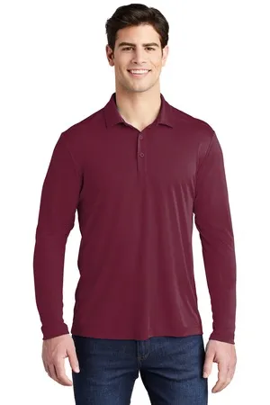 ST520LS Sport-Tek Posi-UV Pro Long Sleeve Polo.