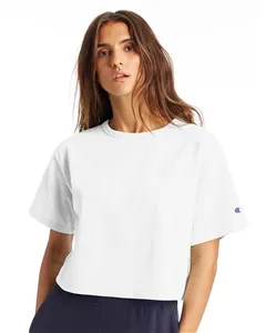 Champion T453W Womens Heritage Jersey Cropped T-Shirt