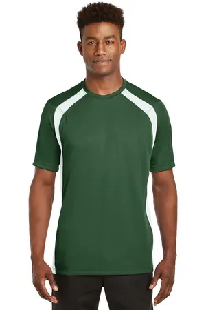 Sport-Tek T478 Dry Zone Colorblock Crew.
