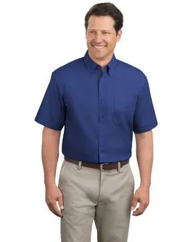 Port Authority TLS508 Tall Short Sleeve Easy Care Shirt.