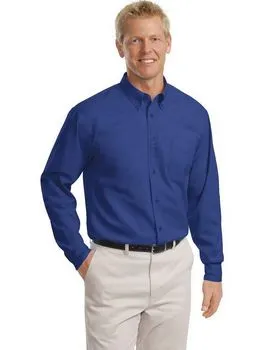Port Authority TLS608 Tall Long Sleeve Easy Care Shirt.