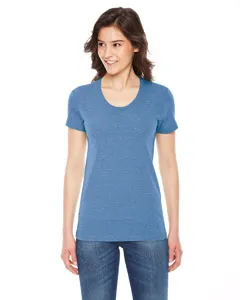 American Apparel TR301W Women’s Triblend Track Tee