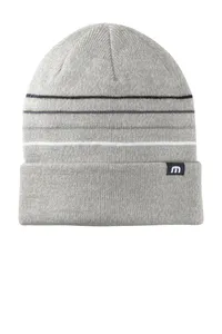 TravisMathew TM1MY393  Striped Cuffed Beanie