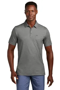 TM1MY404 TravisMathew  Oceanside Heather Pocket Polo
