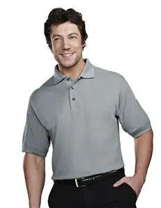 Tri-Mountain 205 Men 60/40 stain resistant pique golf shirt.